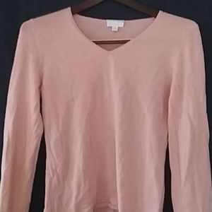 Charter club pink cashmere sweater